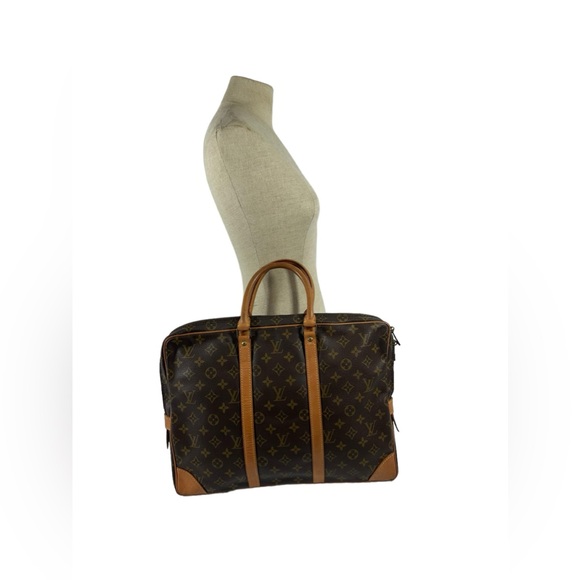 Vintage Louis Vuitton Porte Documents voyage monogram briefcase portfolio - Picture 15 of 16